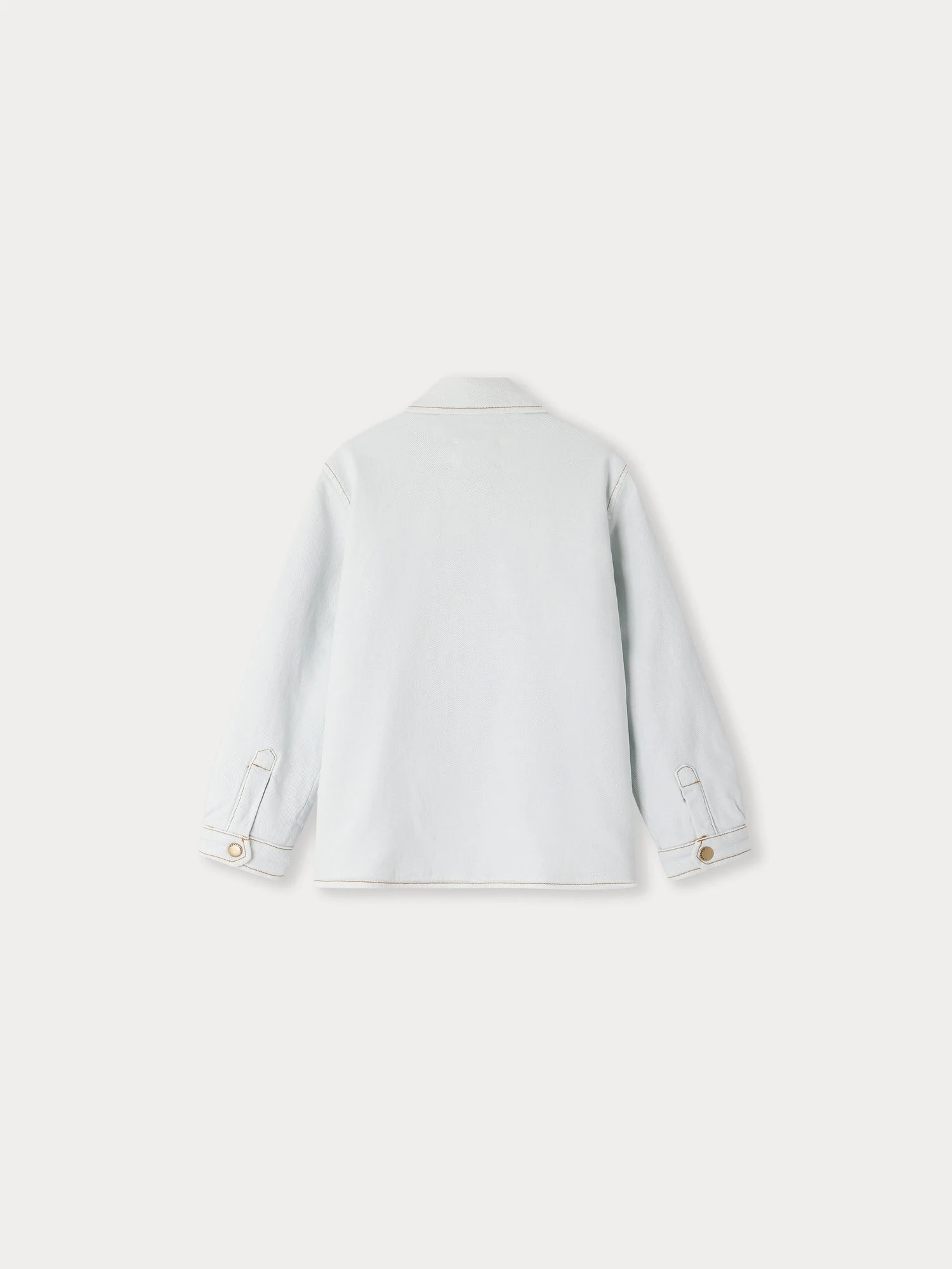 BONPOINT Surchemise Aurele Bleu Aqua 5 BONPOINT Surchemise Aurele Bleu Aqua – Image 3