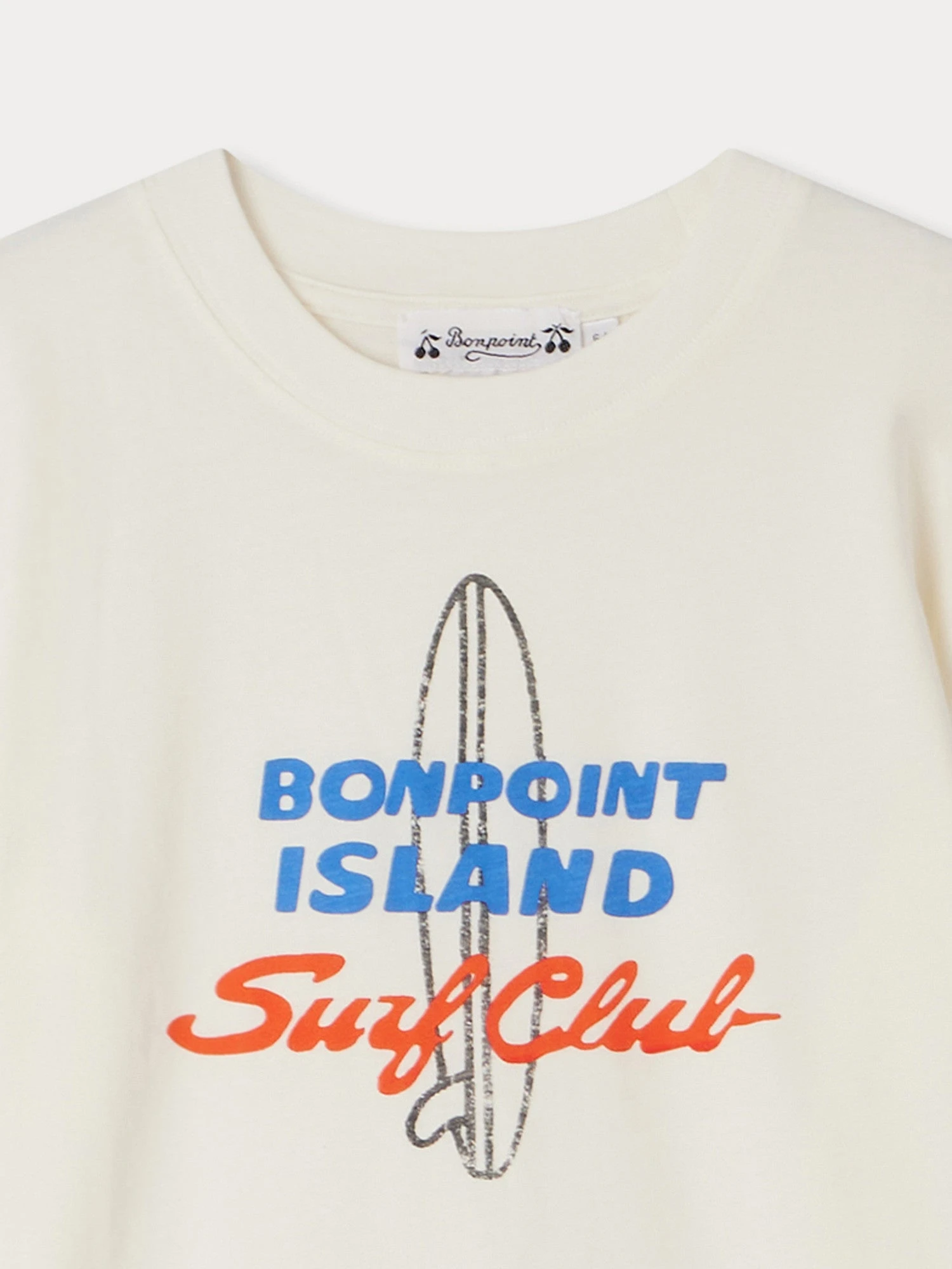 BONPOINT T-shirt Thibald Ecru 5 BONPOINT T-shirt Thibald Ecru – Image 3