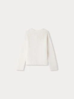 BONPOINT Cardigan Fantain Blanc Lait -BONPOINT Soldes C04GCAK00002 002 C04GCAK00002 002 2