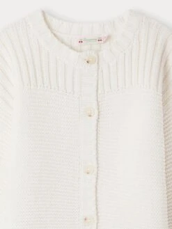 BONPOINT Cardigan Fantain Blanc Lait -BONPOINT Soldes C04GCAK00002 002 C04GCAK00002 002 3