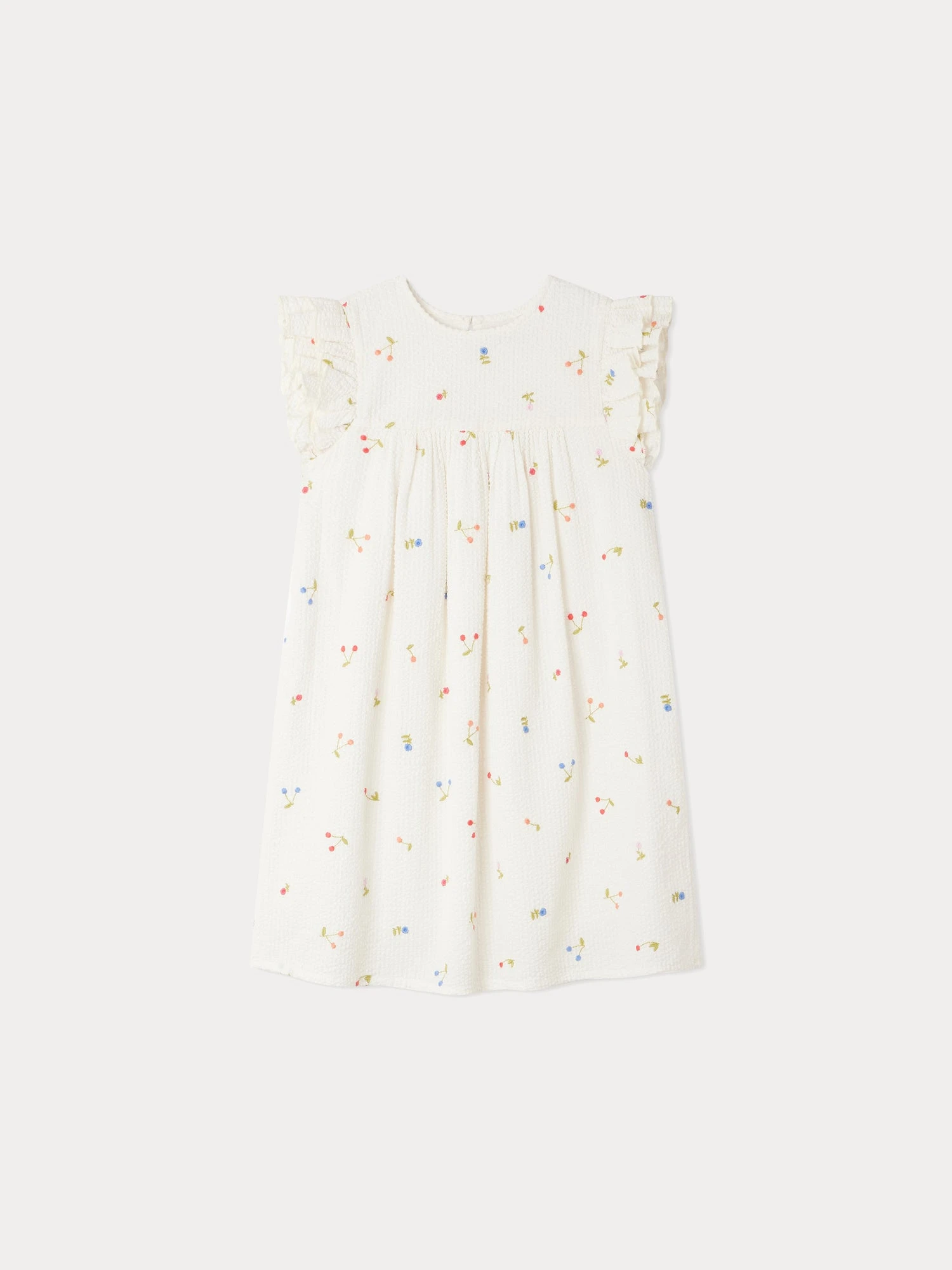 BONPOINT Robe Florentine Blanc Lait 3 BONPOINT Robe Florentine Blanc Lait