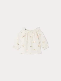 BONPOINT Blouse Dolci Blanc Lait