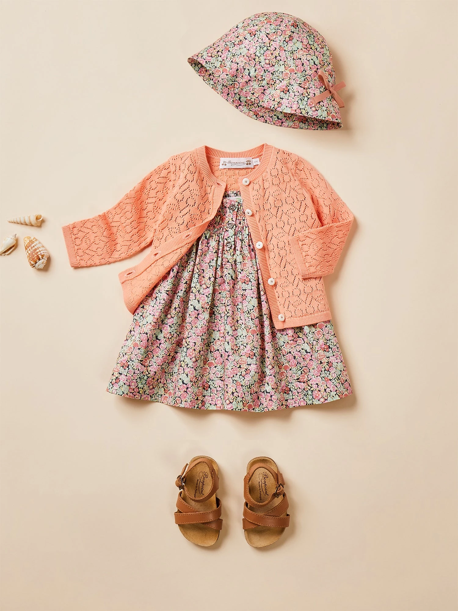 BONPOINT Cardigan Clayel Abricot 4 BONPOINT Cardigan Clayel Abricot – Image 2