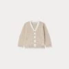 BONPOINT Cardigan Teotim Rayures Sable 1 BONPOINT Cardigan Teotim Rayures Sable -BONPOINT Soldes C04YCAK00003 205 C04YCAK00003 205 1