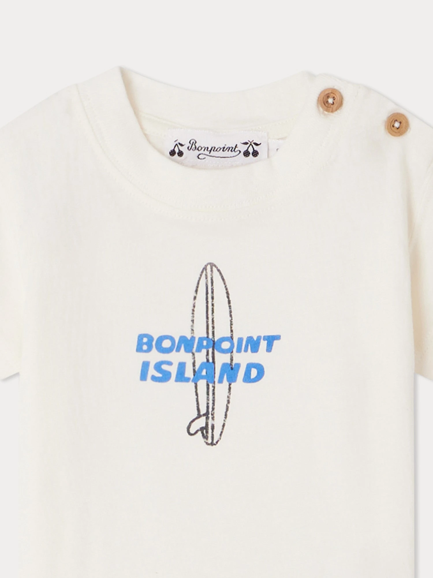 BONPOINT T-shirt Tom Ecru 5 BONPOINT T-shirt Tom Ecru – Image 3