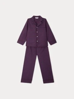 BONPOINT Pyjama Dormeur Carreaux Marine