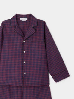 BONPOINT Pyjama Dormeur Carreaux Marine -BONPOINT Soldes N02BNIWO0101 370 N02BNIWO0101 370 3