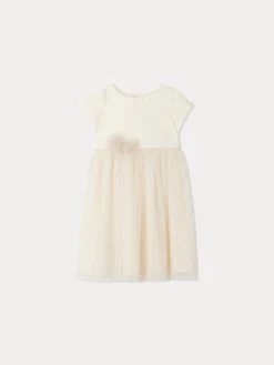 BONPOINT Robe Bright Blanc Lait