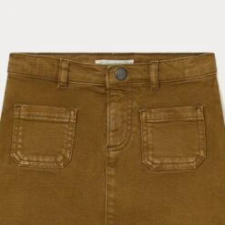 BONPOINT Minijupe En Jean Fille Kaki Clair -BONPOINT Soldes P02GSKWO0301 045A P02GSKWO0301 045A 6