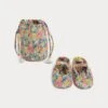 BONPOINT Chaussons En Tissu Liberty Exclusif Bébé Multicolore -BONPOINT Soldes P02XACWO0101 580 P02XACWO0101 580 3