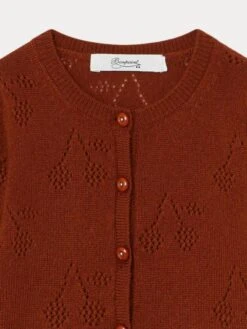 BONPOINT Cardigan à Cerises Ajourées Bébé écureuil -BONPOINT Soldes P02ZCAKN0301 037A P02ZCAKN0301 037A 6