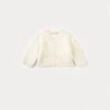 BONPOINT Cardigan Bébé En Cachemire Blanc Lait -BONPOINT Soldes PEBDA2734CA 002 PEBDA2734CA 002 1