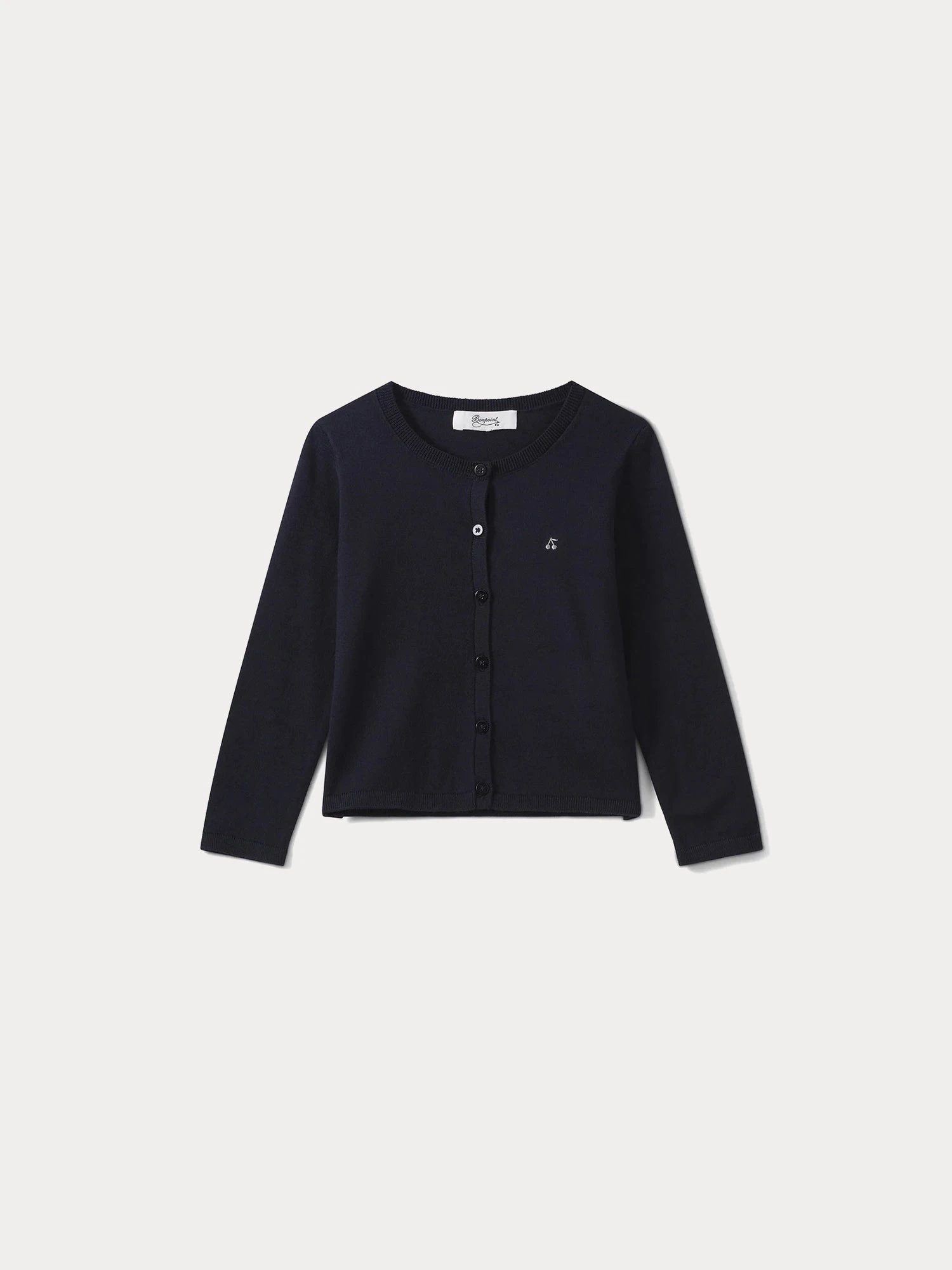 BONPOINT Cardigan Coton Marine 3 BONPOINT Cardigan Coton Marine