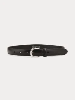 BONPOINT Ceinture En Cuir Noir
