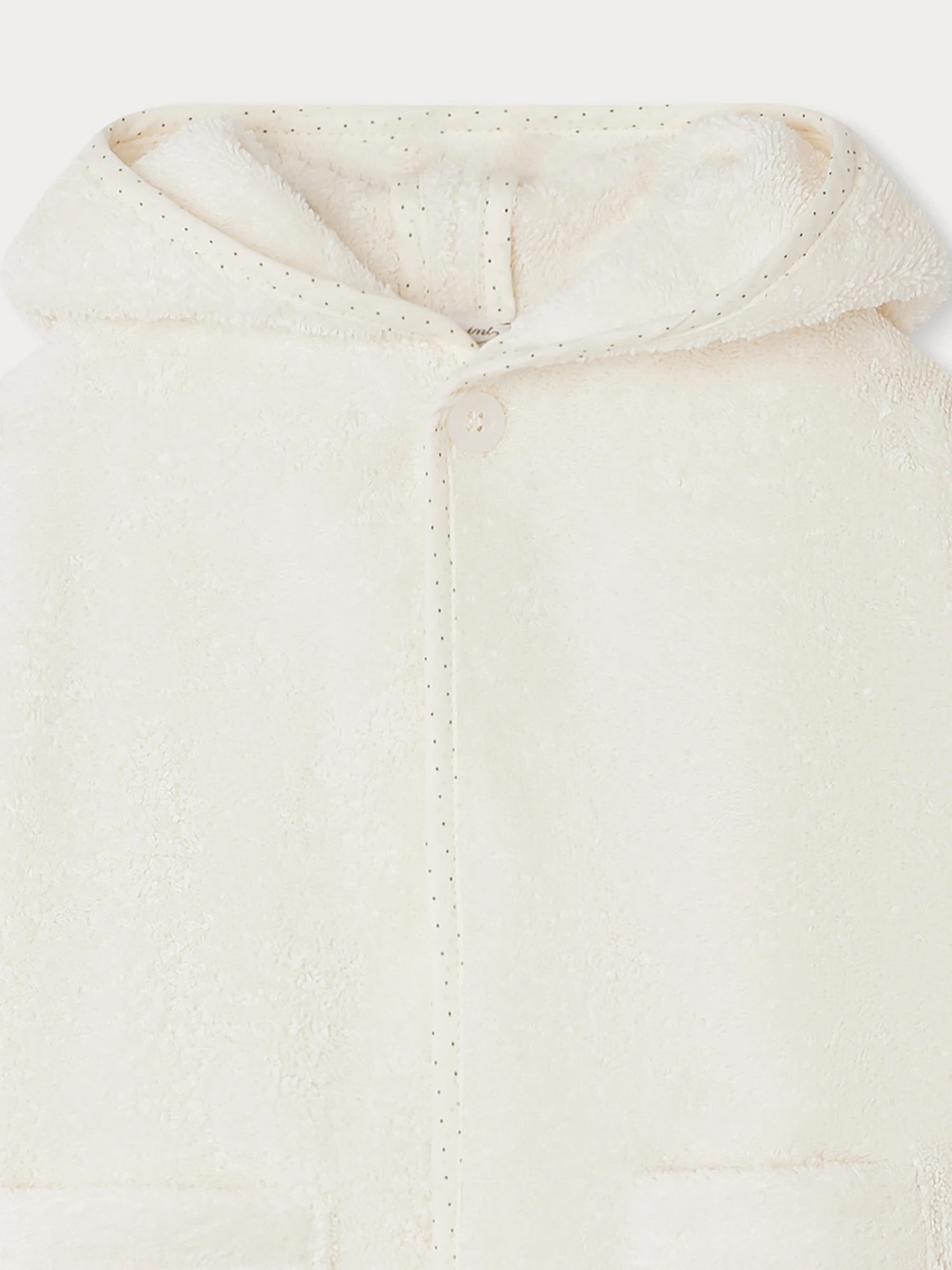 BONPOINT Peignoir Bouclette Apeign Blanc Lait 5 BONPOINT Peignoir Bouclette Apeign Blanc Lait – Image 3