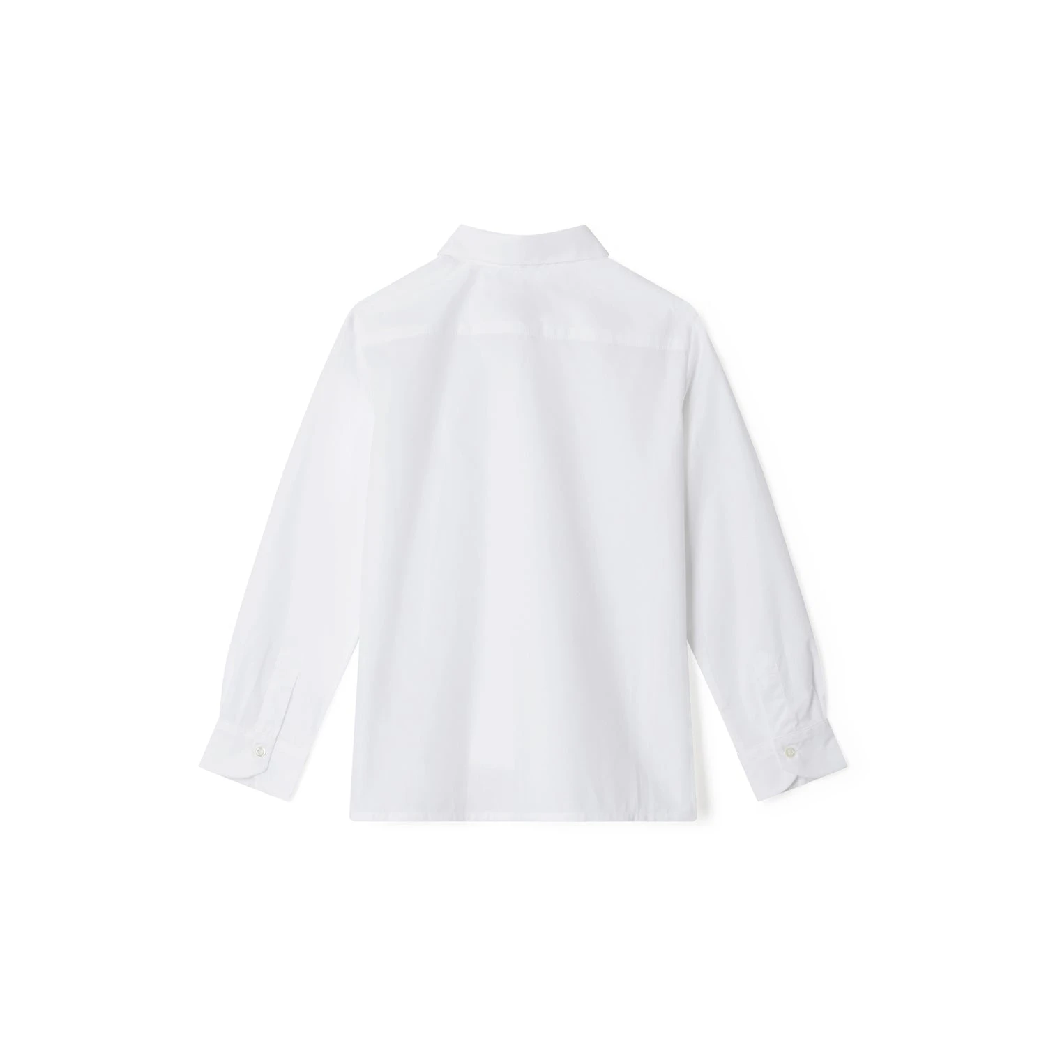 BONPOINT Chemise En Popeline Biologique Garçon Blanc 4 BONPOINT Chemise En Popeline Biologique Garçon Blanc – Image 2