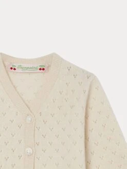 BONPOINT Cardigan En Cachemire Ajouré Bébé Naturel -BONPOINT Soldes S02XCAKN0201 106 S02XCAKN0201 106 3