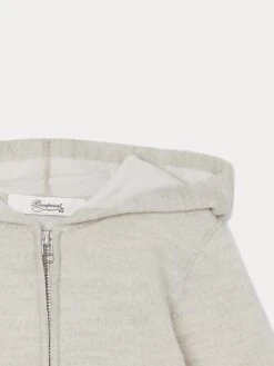 BONPOINT Sweat-shirt En Mérinos Bébé Gris Chiné Clair -BONPOINT Soldes S02YCAKN0501 092 S02YCAKN0501 092 3