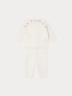 BONPOINT Ensemble Abricota Blanc Lait