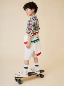 BONPOINT Bermuda Syl Blanc Lait