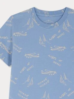 BONPOINT Pyjama Flaubert Bleu Gris -BONPOINT Soldes S04BNIK00002 114 S04BNIK00002 114 3