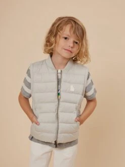 BONPOINT Doudoune Francisco Gris Clair