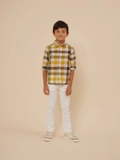 BONPOINT Pantalon Dewey Blanc Lait