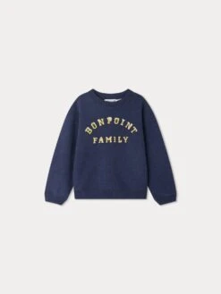 BONPOINT Sweat Tonino Bleu Foncé