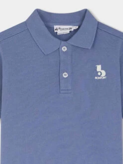 BONPOINT Polo Daryl Bleu Du Nord -BONPOINT Soldes S04BTSK00005 116 S04BTSK00005 116 3