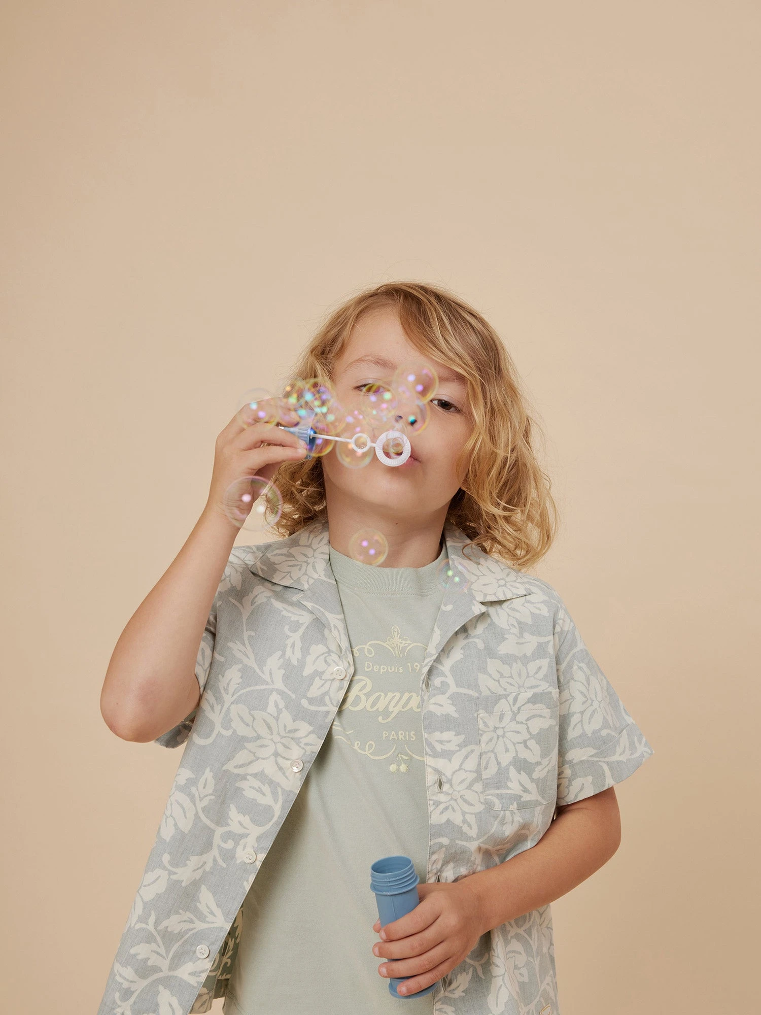 BONPOINT T-shirt Thibald Lagon 3 BONPOINT T-shirt Thibald Lagon