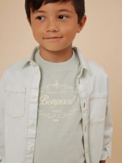 BONPOINT T-shirt Thibald Lagon 11 BONPOINT T-shirt Thibald Lagon -BONPOINT Soldes S04BTSK00006 141B S04BTSK00006 141B 5