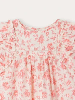 BONPOINT Blouse Celene Framboise -BONPOINT Soldes S04GBLW00004 528 S04GBLW00004 528 3