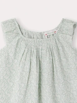 BONPOINT Blouse Genia Vert Intermediaire -BONPOINT Soldes S04GBLW00013 943C S04GBLW00013 943C 3