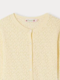 BONPOINT Cardigan Cherry Banane -BONPOINT Soldes S04GCAK00001 031F S04GCAK00001 031F 3