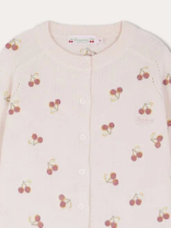 BONPOINT Cardigan Aizoon Rose 7 BONPOINT Cardigan Aizoon Rose -BONPOINT Soldes S04GCAK00004 120 S04GCAK00004 120 3