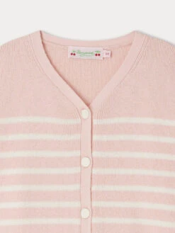 BONPOINT Cardigan Demy Rose 7 BONPOINT Cardigan Demy Rose -BONPOINT Soldes S04GCAK00005 220 S04GCAK00005 220 3