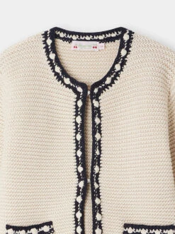 BONPOINT Cardigan Fanette Ecru 11 BONPOINT Cardigan Fanette Ecru -BONPOINT Soldes S04GCAK00007 103 S04GCAK00007 103 3