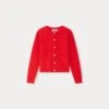 BONPOINT Cardigan Clarisse Coquelicot 2 BONPOINT Cardigan Clarisse Coquelicot -BONPOINT Soldes S04GCAK00013 051A S04GCAK00013 051A 1