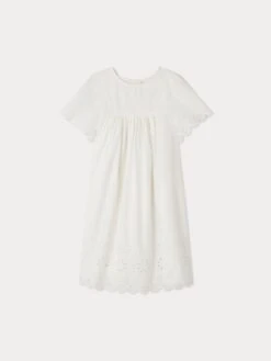 BONPOINT Robe Francesca Blanc Lait