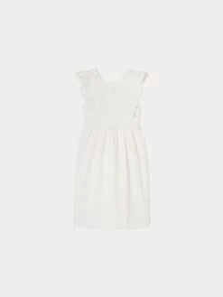 BONPOINT Robe Frida Blanc Lait