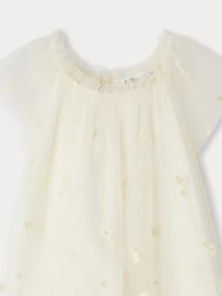 BONPOINT Robe De Cérémonie Charlotte Jaune Clair 10 BONPOINT Robe De Cérémonie Charlotte Jaune Clair -BONPOINT Soldes S04GDRW00007 031F S04GDRW00007 031F 3