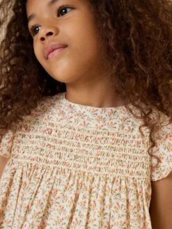 BONPOINT Robe Colombine Beige -BONPOINT Soldes S04GDRW00024 560A S04GDRW00024 560A 5