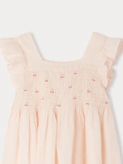 BONPOINT Robe Fiona Rose Poudré -BONPOINT Soldes S04GDRW00032 025A S04GDRW00032 025A 3