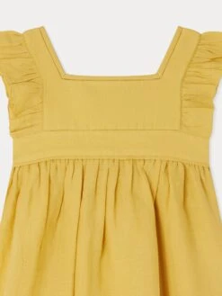 BONPOINT Robe Cassiopee Jaune Acide 7 BONPOINT Robe Cassiopee Jaune Acide -BONPOINT Soldes S04GDRW00044 034 S04GDRW00044 034 3