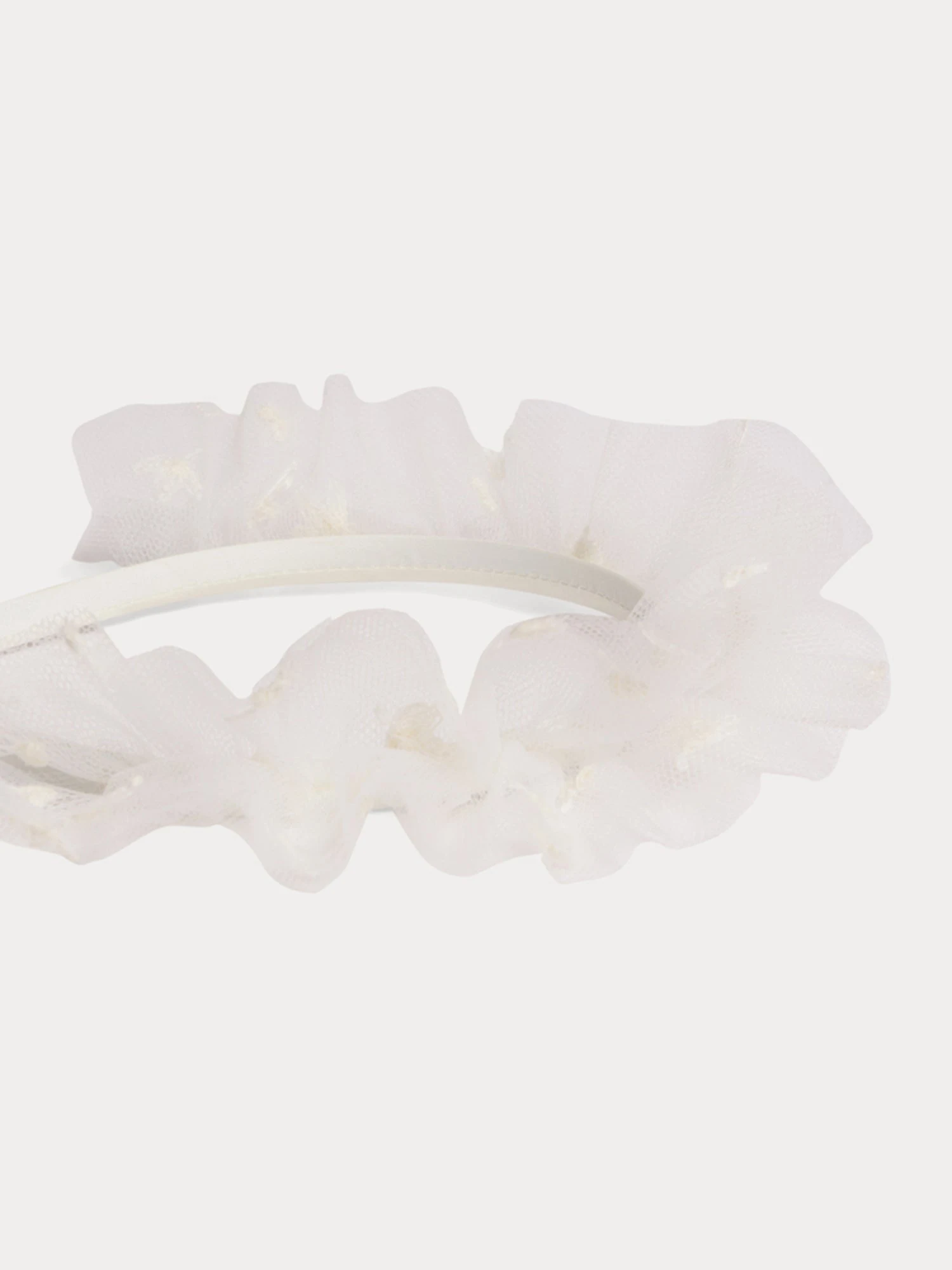 BONPOINT Serre-tête Blythe Blanc Lait 4 BONPOINT Serre-tête Blythe Blanc Lait – Image 2