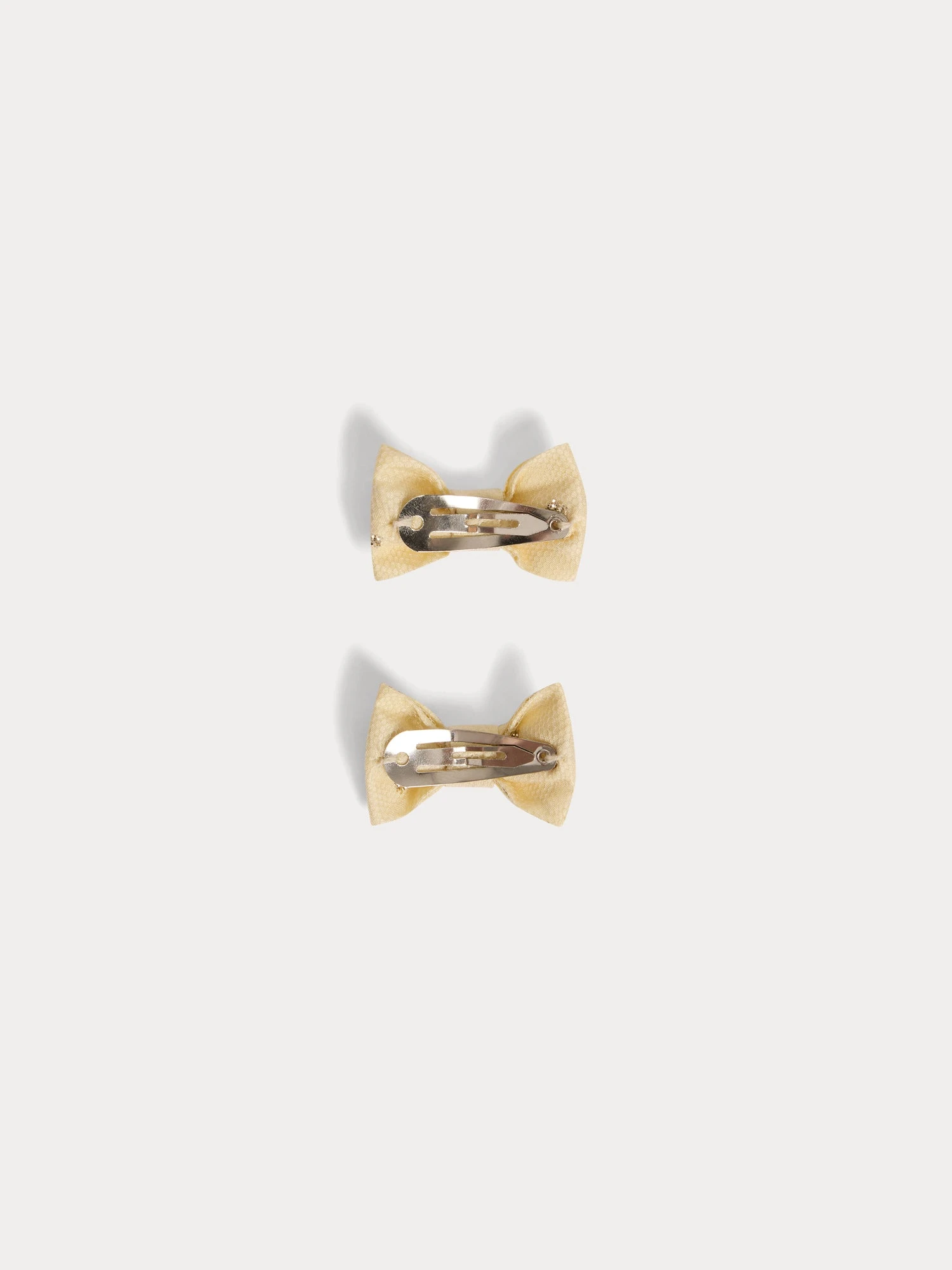 BONPOINT Barrette Miniclic Jaune Clair 4 BONPOINT Barrette Miniclic Jaune Clair – Image 2