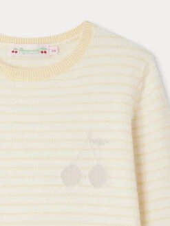 BONPOINT Pull Brunelle Jaune Clair 7 BONPOINT Pull Brunelle Jaune Clair -BONPOINT Soldes S04GJUK00007 230 S04GJUK00007 230 3