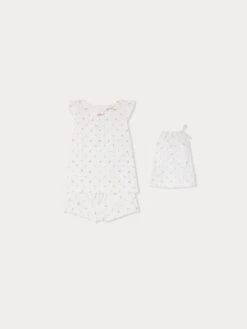 BONPOINT Pyjama Ailette Blanc Naturel