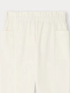 BONPOINT Pantalon Tiche Blanc Lait -BONPOINT Soldes S04GPAW00001 002 S04GPAW00001 002 3