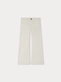 BONPOINT Pantalon Bestie Blanc Lait